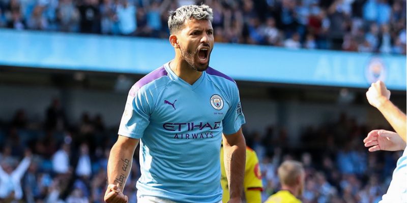 Sergio Aguero thành công nhất dưới thời của Manchester City